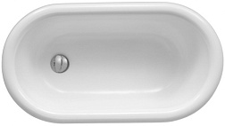 Чугунная ванна Maternelle 79,5х44,5 см, овальная, без антискользящего E2176-00 Jacob Delafon