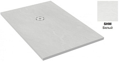 Поддон Singulier 120х70х3 см, антискользящее покрытие, белый, прямоугольный, Neoroc E67003-SHM Jacob Delafon