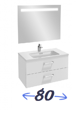 Комплекты мебели Vox шириной 80 см Jacob Delafon