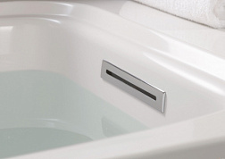 Слив-перелив для ванны Elite 60 см, щелевидный, click-clack E6D071-CP Jacob Delafon