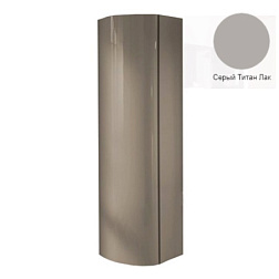 Шкаф-колонна Presqu'ile 50х34х150 см, серый титан лак, 1 дверца, левый, подвесной монтаж EB1115G-N21 Jacob Delafon