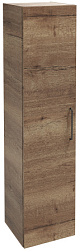 Шкаф-колонна Odeon Rive Gauche 40х34х147 см, дуб табак, черная ручка, 3 полки, правый, подвесной монтаж EB2570G-R9-E52 Jacob Delafon