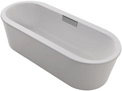 Чугунная ванна Volute 160х75 см, отдельностоящая, овальная, антискользящее покр. 6D062-00 Jacob Delafon