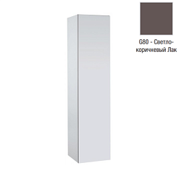 Шкаф-колонна 35х34х147 см, светло-коричневый блестящий, 3 внутренние полочки, реверсивная установка двери, подвесной монтаж EB998-G80 Jacob Delafon