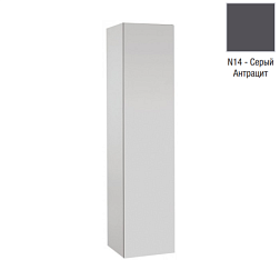 Шкаф-колонна 35х34х147 см, серый антрацит, 3 внутренние полочки, реверсивная установка двери, подвесной монтаж EB998-N14 Jacob Delafon