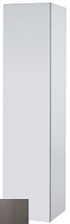 Шкаф-колонна Vox 40х34х147 см, 3 полки, серая кожа, правый, подвесной монтаж EB1851D-N29 Jacob Delafon