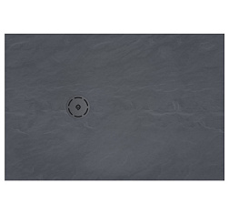 Поддон Singulier 140х90х3 см, серый, матовый, антискользящее покрытие, Neoroc, прямоугольный E67025-NAD Jacob Delafon