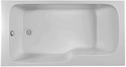 Акриловая ванна Bain-Douche Malice 170х90 см, левосторонняя, сидячая CE6D065L-00 Jacob Delafon