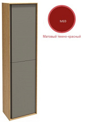 Шкаф-колонна Rythmik pure 40х25х150 см, матовый тёмно-красный, 2 дверцы, 4 полки, правый, подвесной монтаж EB1774D-M69 Jacob Delafon