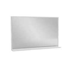 Зеркало Vivienne 118,2х69,6 см, с полочкой, белый глянец EB1599-N18 Jacob Delafon
