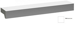 Ручки для мебели Vivienne для шкафа-колонны, белый сатин EB1579-F30 Jacob Delafon