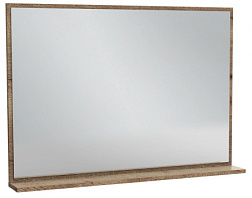 Зеркало Vivienne 98х69,6 см, с полочкой, дуб табак EB1598-E52 Jacob Delafon