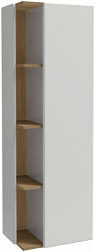 Шкаф-колонна Terrace 50х35х150 см, 3 полочки, пепельный глянцевый, правый, подвесной монтаж EB1179D-G1G Jacob Delafon