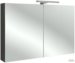 Зеркало 100х65 см, белый глянцевый лак, с подсветкой EB797-G1C Jacob Delafon