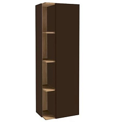 Шкаф-колонна Terrace 50х35х150 см, ледяной коричневый сатин, 3 полочки со стеклянными разделителями, правый, подвесной монтаж EB1179D-F32 Jacob Delafon