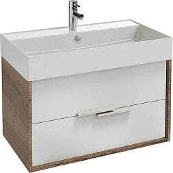 Модуль под раковину Vivienne 60х45х45,2 см, цвет дуб давос натуральный/белый глянец EB1666-J5-E75 Jacob Delafon