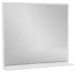 Зеркало Vivienne 78х69,6 см, с полочкой, белый блестящий EB1597-N18 Jacob Delafon