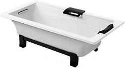 Чугунная ванна Archer 170х80 см, отдельностоящая, с отв. для ручек, антискользящее покр. E6D907-0 Jacob Delafon