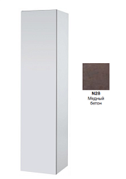 Шкаф-колонна Vox 35х34х147 см, 3 полки, медный бетон, реверсивная установка двери, подвесной монтаж EB984-N28 Jacob Delafon