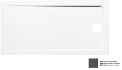 Поддон Flight 170х90х4 см, матовый антрацит, с антискользящим покрытием, прямоугольный, flight, прямоугольный E62483-F-M53 Jacob Delafon