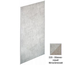 Декоративная панель на стену Panolux 120х233,5 см, облачно-серый/металлический серый E63000-D29 Jacob Delafon