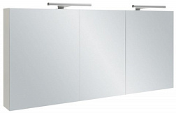 Зеркало 140х65 см, шкаф, с подстветкой, белый лак, с подсветкой EB1370-G1C Jacob Delafon