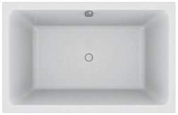 Акриловая ванна Capsule 140х90 см, ножки в комплекте, сидячая E6D123-00 Jacob Delafon
