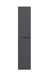 Шкаф-колонна Nona 30х34х147 см, серый антрацит, левый, подвесной монтаж EB1892LRU-442 Jacob Delafon