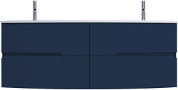 Модуль под раковину Nona 140х51,1х52 см, 4 ящика, темно-синий глянцевый EB1891RU-G98 Jacob Delafon