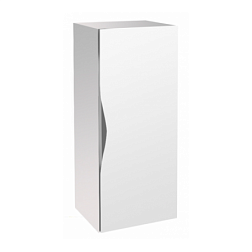 Шкаф Stillness 41х34,5х96 см, белый блестящий лак, 2 полки, внутренний ящик и внутреннее зеркало, правый EB2006D-G1C Jacob Delafon